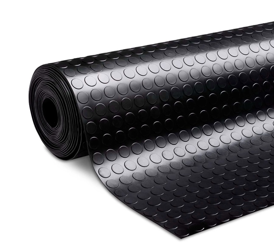 covor cauciuc antiderapant cu buline